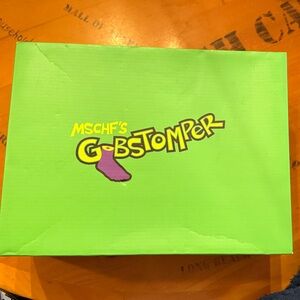 MSCHF's Gobstomper sneakers - Bright Lime Green